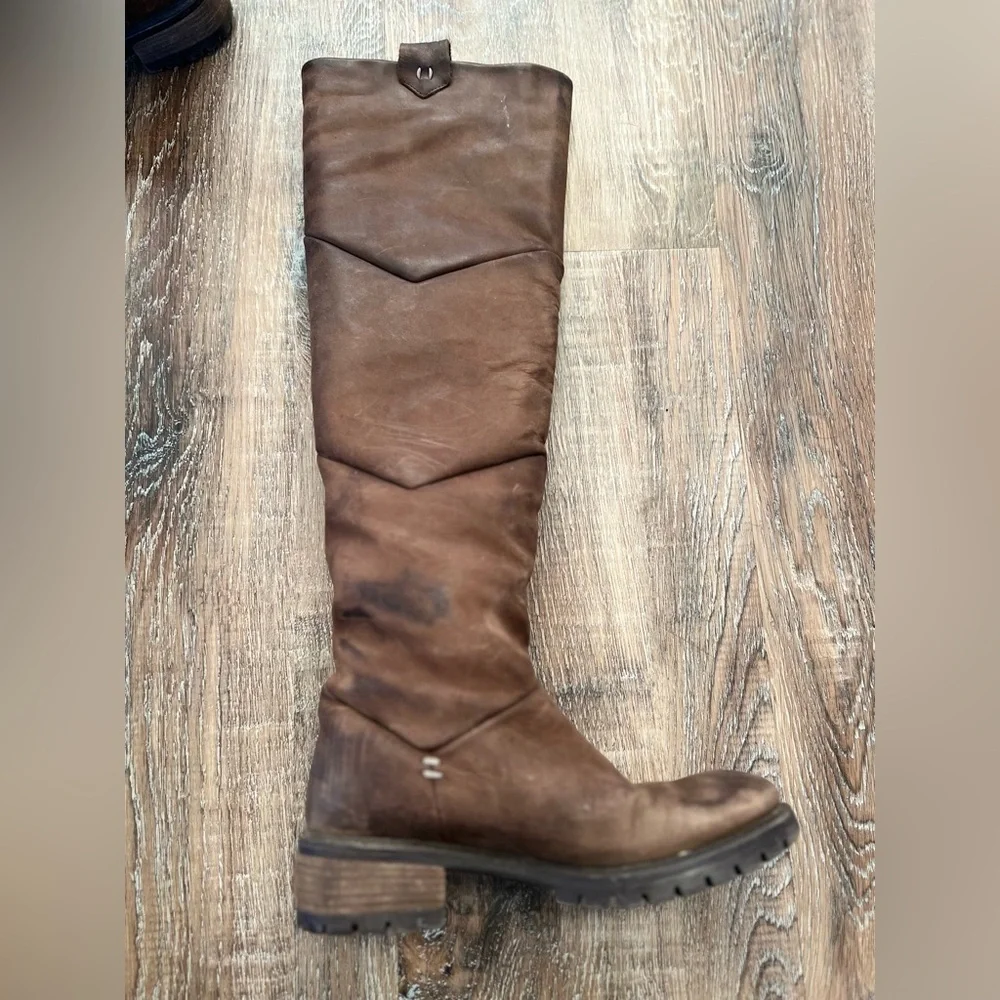 Ross & Snow Women’s Elena Shearling Waterproof Over the Knee Boots